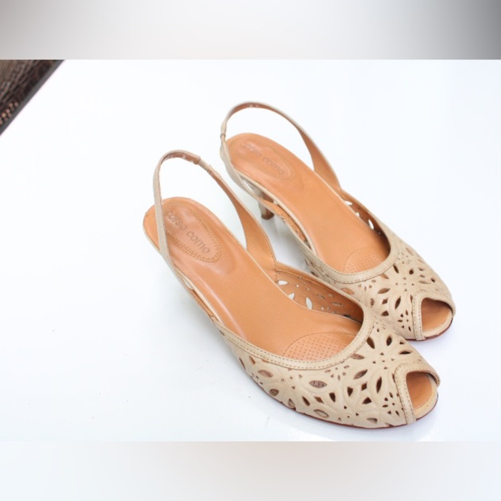 Corso Como sling back low heels